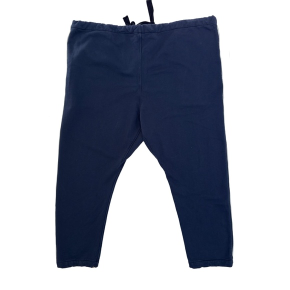 NWOT RTH Washed Cotton Fleece Drawstring Pants - Navy - XL (4) - Picture 2 of 7